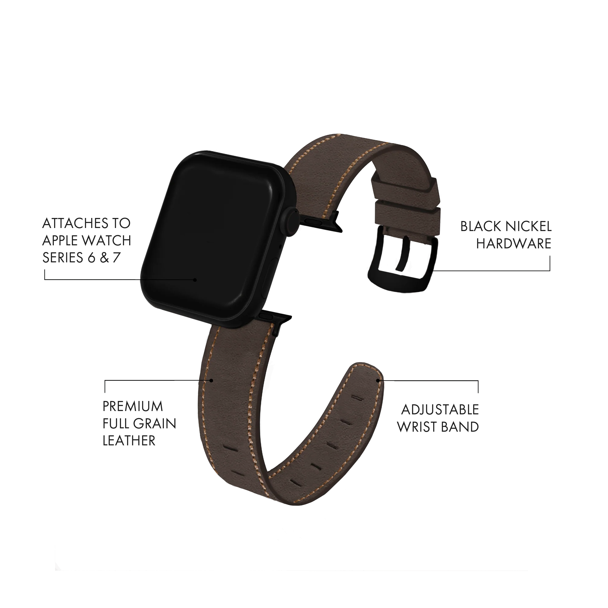 Leather Watch Strap - Image 56