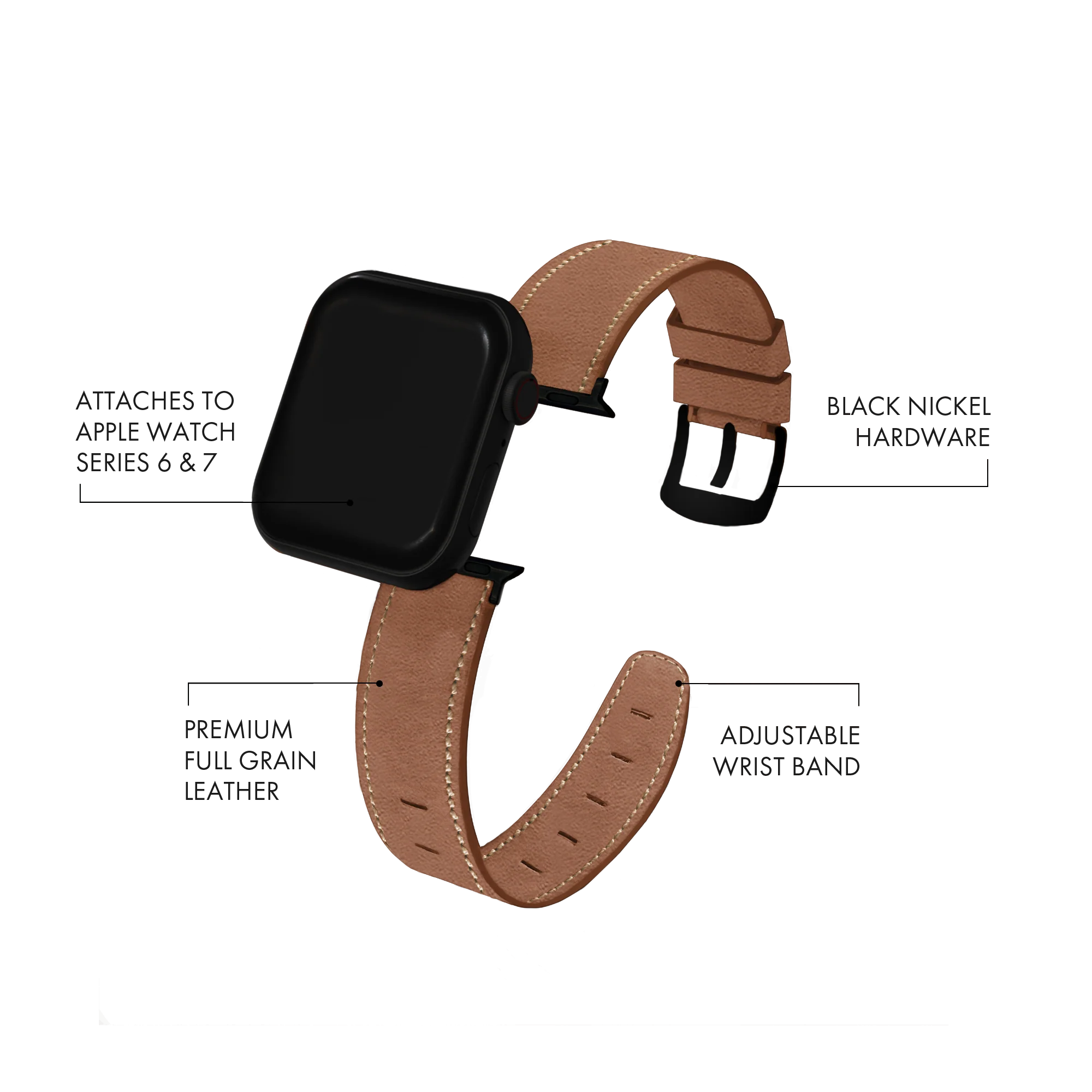 Leather Watch Strap - Image 68